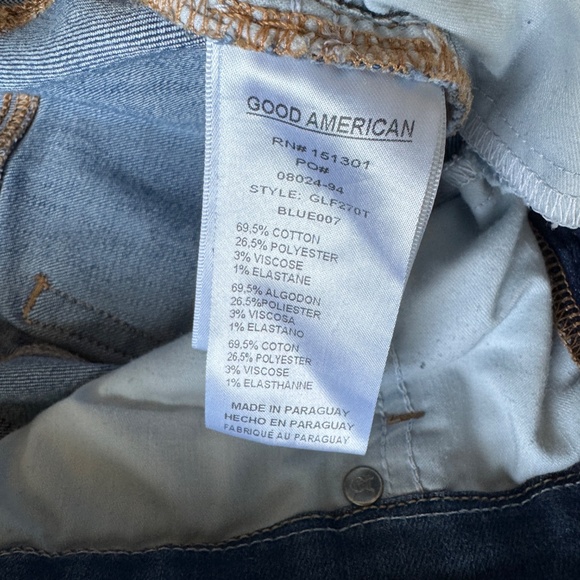 Good American Good Flare Raw Hem size 2/26 - Picture 5 of 6